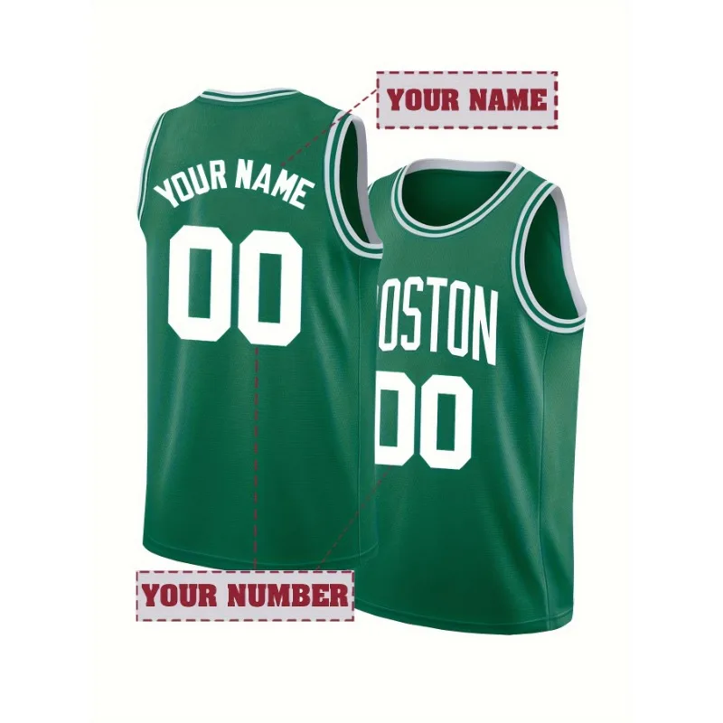 Sleeveless Undershirt - Nama & Nomor Kustom Jersey Basket