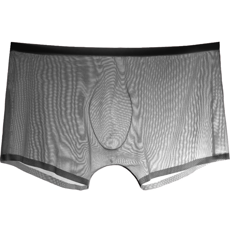 Trunk Breathable Men - Celana Boxer Pria Transparan, Celana Dalam
