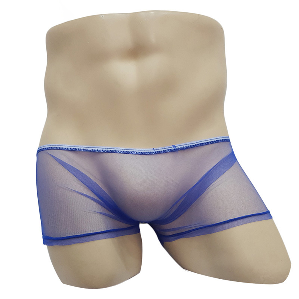 Celana Boxer Pria Transparan,  - Trunk Breathable Men ulasan dan harga