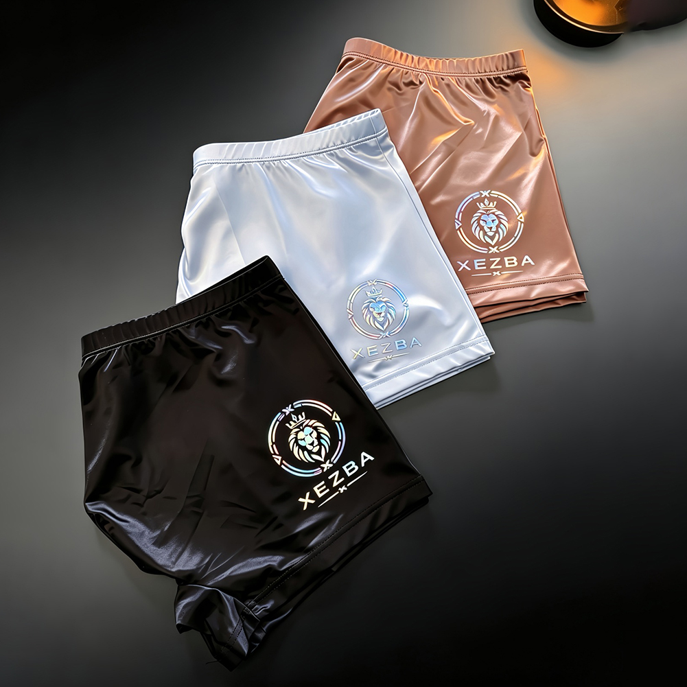 Celana Boxer Pria Bahan Sutra  - Long Leg Trunk Men ulasan dan harga