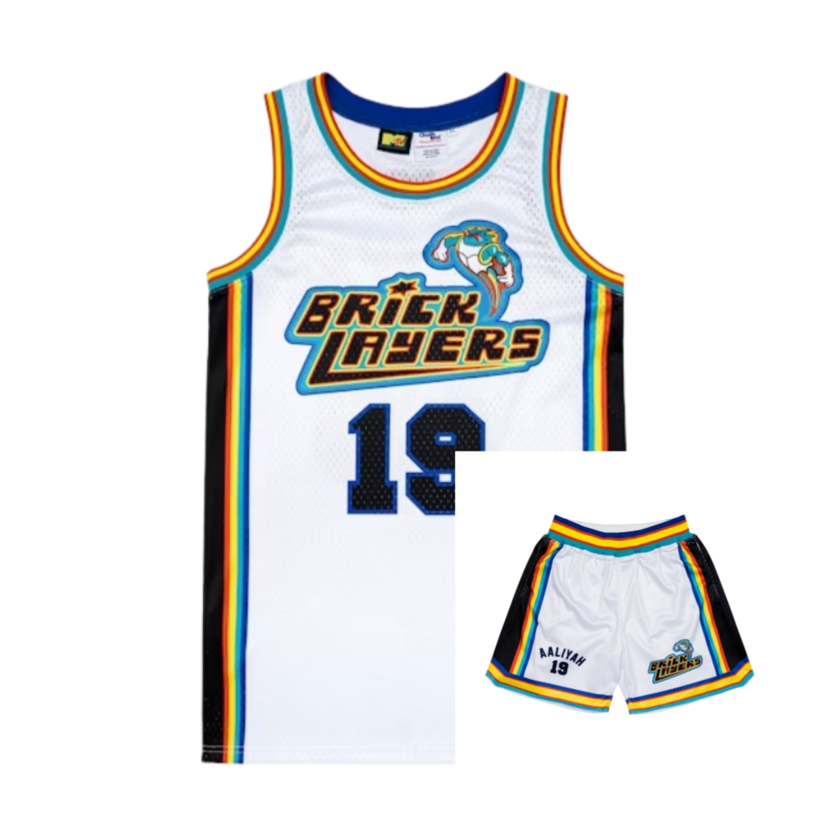 1996 Aaliyah # 19 Bricklayers  - Sleeveless Undershirt ulasan dan harga