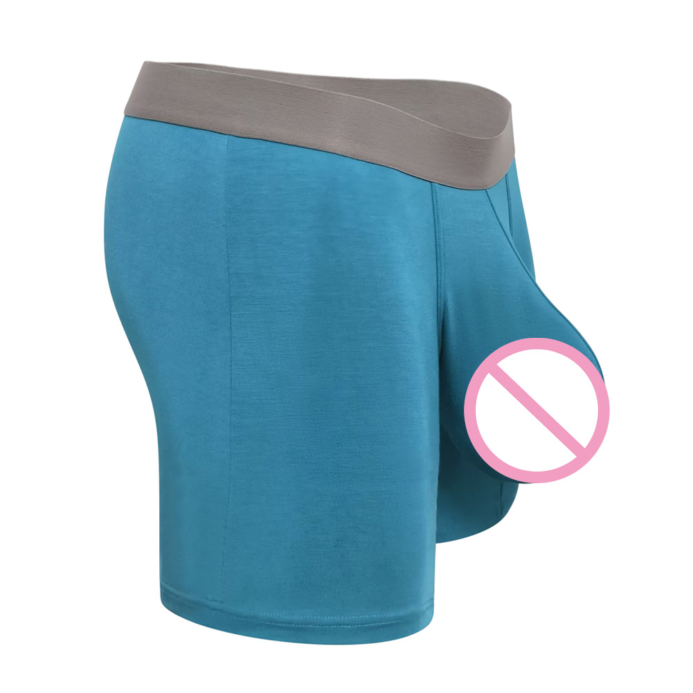 Celana Boxer Pria Bahan Modal, - Long Leg Trunk Men ulasan dan harga